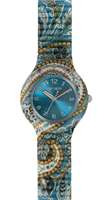 Reloj Hip Hop Mujer Paisley in Plástica HWU1242 - HWU1242